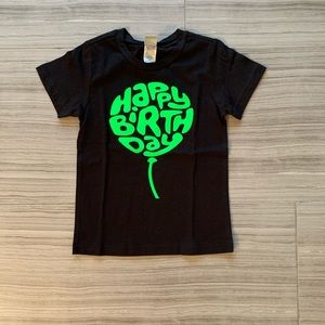 Happy birthday tee shirt